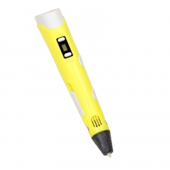 Lapiz impresora 3D ABS 3D PEN-2 RP100B LCD 1,75 mm - Amarillo