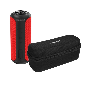 Tronsmart T6 Plus Edicion mejorada 40W Parlantes Bluetooth SoundPulse + Estuche