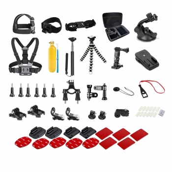 Kit de Accesorios para Camara deportiva 46piezas