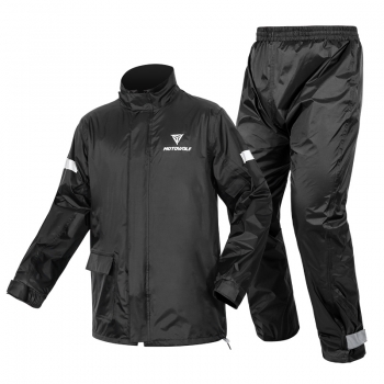 Traje Impermeable para moto y ciclismo Motowolf 0401