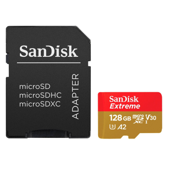 Tarjeta de memoria SanDisk Extreme PRO Micro SDXC 128GB Clase 10 U3