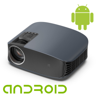 Proyector LED Android 9.0 Wifi 5G Full HD 1080p 320 ANSI 5000 Lumenes AAO YG680