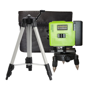 Nivel Laser 12 líneas Autonivelante 360 Horizontal y vertical FC-E226DG + Tripode 1,2m