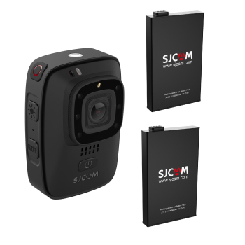 Cámara portátil de cuerpo SJCAM A10 2650 mAh visión Nocturna con 2 baterias