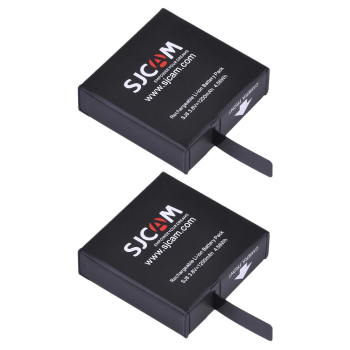 2 X Batería de litio 1200mAh para cámara deportiva SJCAM SJ8