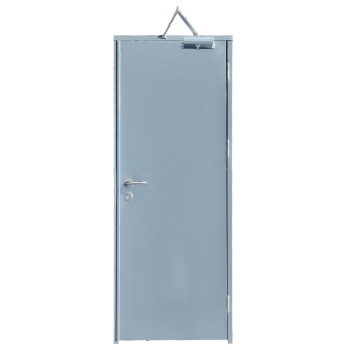 Puerta de Acero, puerta de seguridad aprueba de fuego F60 80x200cm - derecho