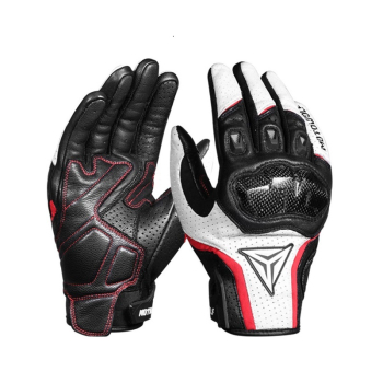 Guantes para motociclismo de cuero Motowolf MDL0305