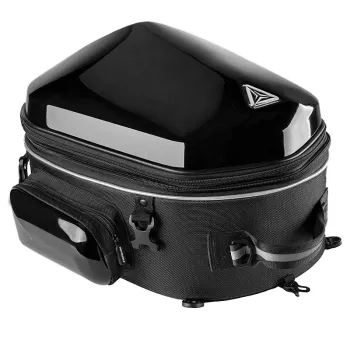 Maleta Top Case mochila impermeable expandible para motocicleta MOTOWOLF 0705B