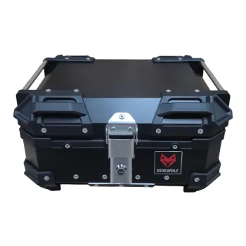 RIDEWOLF 0712-28 Baúl Top Case para motocicleta 28L Negro