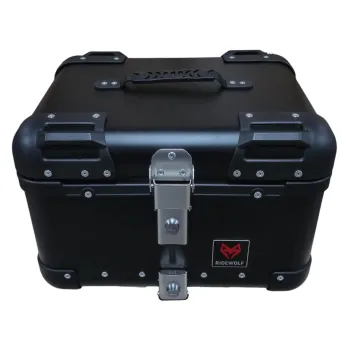 RIDEWOLF 0710-40 Baúl Top Case para motocicleta 40L Negro