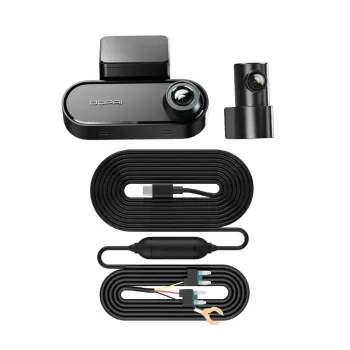 Set Cámara De Vehículo 4K Frontal 1080p Trasera GPS ADAS DDPAI N5 Dual + Kit A_HC12